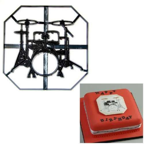 Drum Set Patchwork Cutter - Click Image to Close